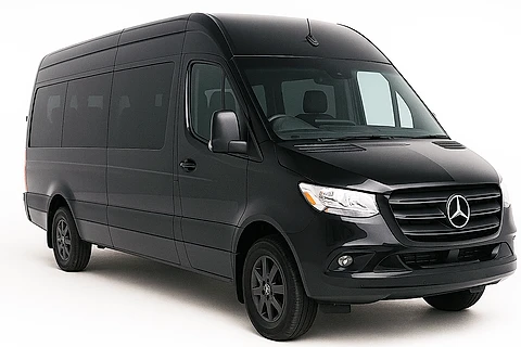 8-passenger van for group airport transfers and tours in Israel